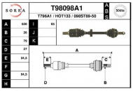 Вал EAI T98098A1