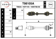 Вал EAI T98105A