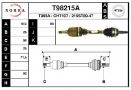 Вал EAI T98215A
