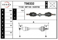 Вал EAI T98332