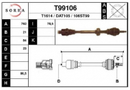 Вал EAI T99106
