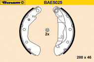 Комлект тормозных накладок BARUM BAE5025