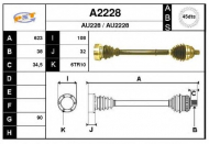 Вал SNRA A2228