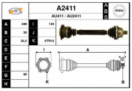 Вал SNRA A2411