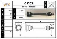 Вал SNRA C1202