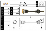 Вал SNRA F1177