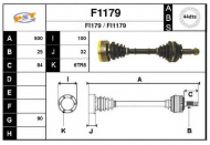 Вал SNRA F1179