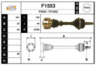 Вал SNRA F1553