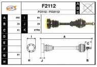 Вал SNRA F2112