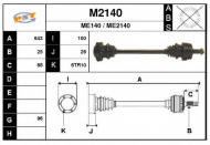 Вал SNRA M2140