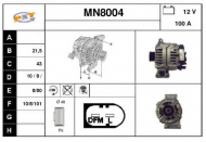 Генератор SNRA MN8004