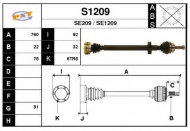 Вал SNRA S1209