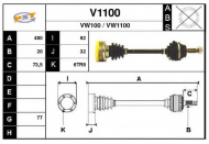 Вал SNRA V1100