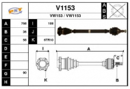Вал SNRA V1153