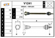 Вал SNRA V1241