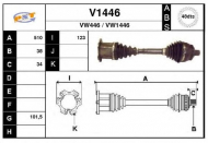 Вал SNRA V1446