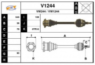 Вал SNRA V1244