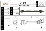 Вал SNRA V1245