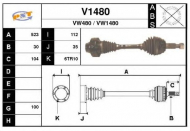 Вал SNRA V1480
