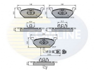 Комплект тормозных колодок COMLINE CBP1851
