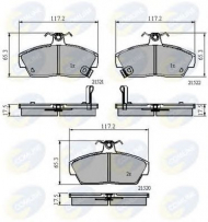Комплект тормозных колодок COMLINE CBP3262