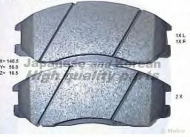 Комплект тормозных колодок ASHUKI 1080-6250