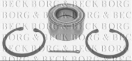 Комплект подшипника BORG & BECK BWK067