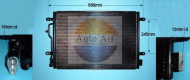Конденсатор AUTO AIR GLOUCESTER 16-9692