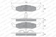 Комплект тормозных колодок WEEN 151-2407