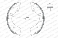 Комлект тормозных накладок WEEN 152-2056