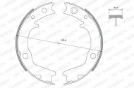 Комлект тормозных накладок WEEN 152-2135