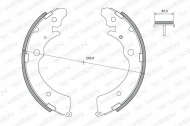 Комлект тормозных накладок WEEN 152-2138