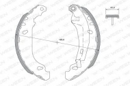 Комлект тормозных накладок WEEN 152-2298