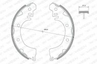 Комлект тормозных накладок WEEN 152-2304