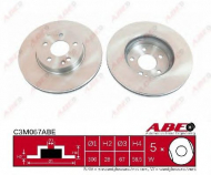 Тормозной диск ABE C3M067ABE