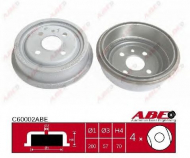 Тормозный барабан ABE C60002ABE