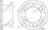 Тормозной диск APEC braking DSK2743