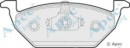 Комплект тормозных колодок APEC braking PAD1062