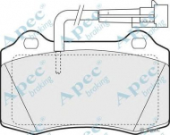 Комплект тормозных колодок APEC braking PAD1150