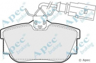 Комплект тормозных колодок APEC braking PAD1158