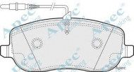 Комплект тормозных колодок APEC braking PAD1224