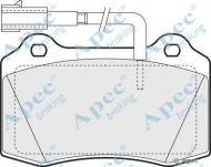 Комплект тормозных колодок APEC braking PAD1297