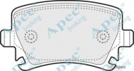 Комплект тормозных колодок APEC braking PAD1324