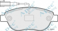 Комплект тормозных колодок APEC braking PAD1550