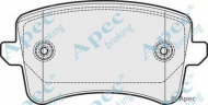 Комплект тормозных колодок APEC braking PAD1655