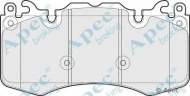 Комплект тормозных колодок APEC braking PAD1737