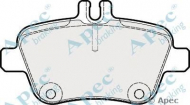 Комплект тормозных колодок APEC braking PAD1851