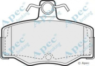 Комплект тормозных колодок APEC braking PAD693