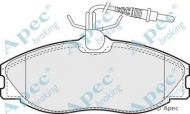 Комплект тормозных колодок APEC braking PAD902