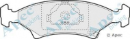 Комплект тормозных колодок APEC braking PAD922